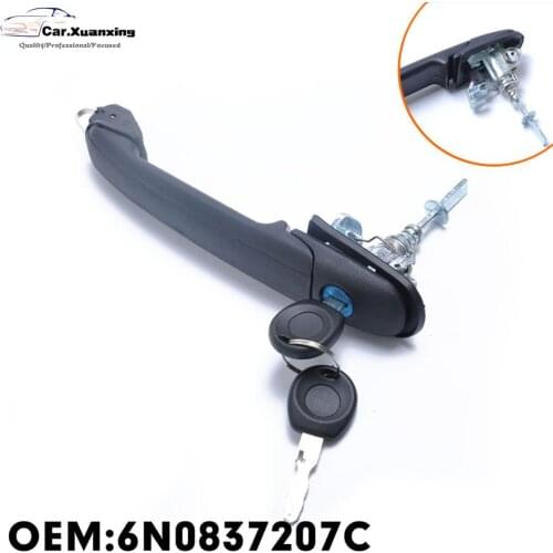 6N0837207C 66N0837207D Door handle accessories For Volkswagen Polo MK4 6N11 94-99
