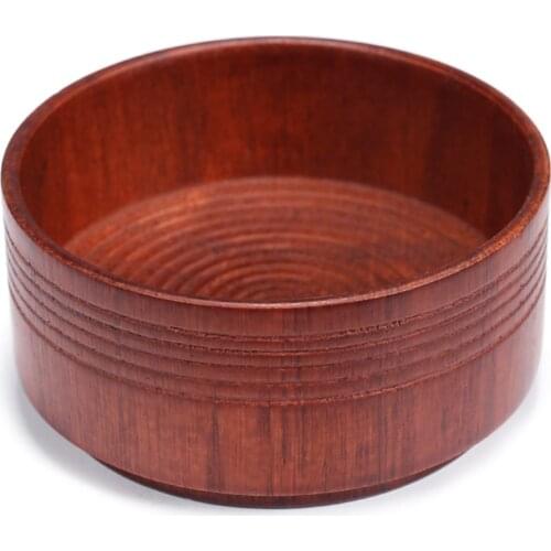 Cup Face Care Bowl Anti-adhering Brush Eco-friendly Portable Mug Lightweight Oak Wood Men Beard Cleaning Shaving Soap