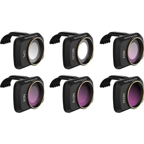 Mavic Mini 2 Filters Set Accessories For DJI MCUV CPL ND NDPL 4 8 16 32 Done Camera Lens Filter Kit Sunnylife Spare Parts Combo