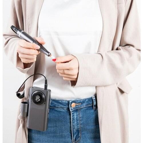 Electric Nail Drill Machine Acrylic Nail Art File Supplier Professional Manicure Pedicure Polishing Tools for Home Salon