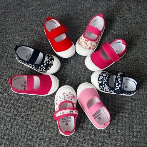 Canvas Shoes Children Girl Casual Shoes Non Slip Black School Shoes for Girls Fashion Children Shoes Summer Kids Girls Sneakers
