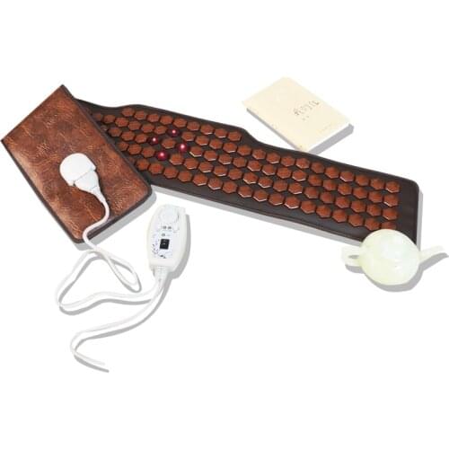 Jade tomalin maifanshi lumbar electric heating quhan warm palace photon waist plate far infrared belt body massager therapy inst