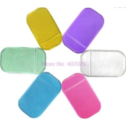By DHL or Fedex 300pcs Powerful Silica sell good Gel Magic Sticky Pad Anti-Slip Non Slip Mat for Phone PDA mp3 mp4 Car