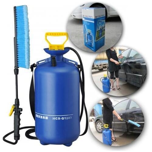 Large capacity 12L portable manual sprayer car wash device cleaning machine car washing machine high pressure car washer