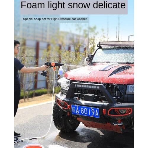 Portable Cordless Car Washer High Pressure Electric Water Gun Nozzle Hose Pump Foam Lance Battery Rechargeable