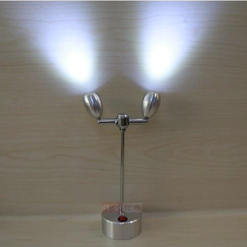 LED battery lamp spotlight display leads wedding jewelry cabinet lamp wireless bar power supply ZH SD68