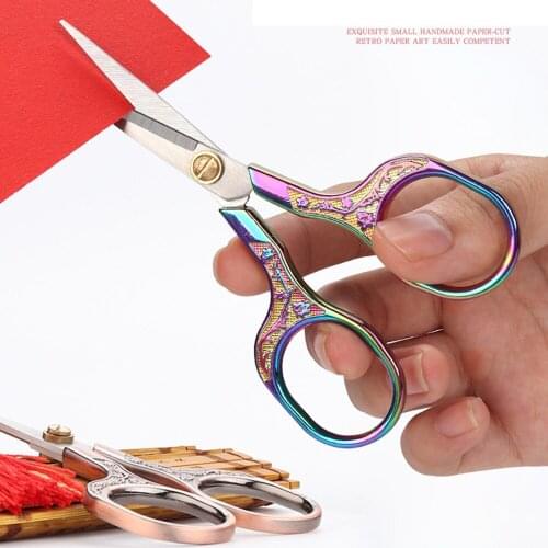 Stainless Steel Vintage Scissors Sewing Fabric Cutter Embroidery Scissors Tailor Scissor Thread Scissor Tools For Sewing Shears