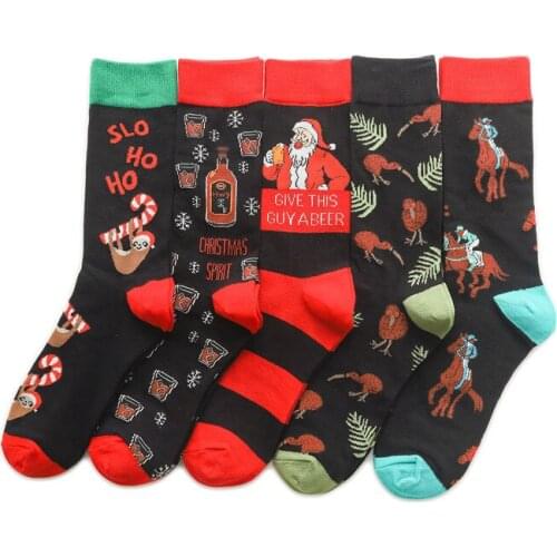 High quality Anime christmas gift animal socks Cosplay Superhero Cotton cartoon personality socks stockings prop