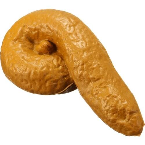 1PC Simulation Poop Funny Stress Relief Toys Fake Poop Floats On Water Prank Gift Compulsion Simulation Poop Decompression Toys