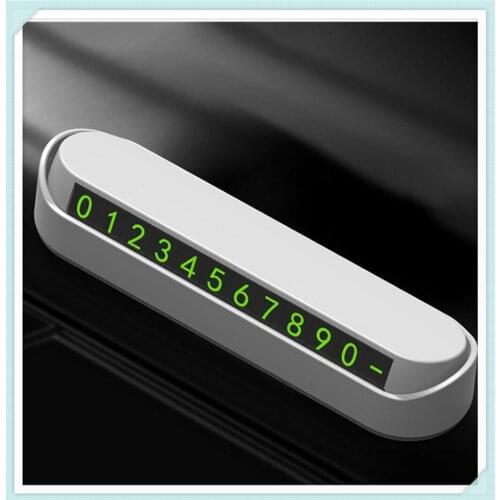 1pcs Car parking number plate phone Accessories for BMW R50 X Series E84 X1 X3 E83 R59 R60 R61