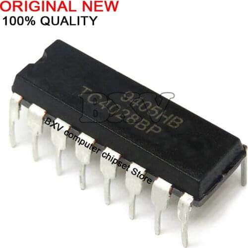 10PCS CD4028BE DIP16 CD4028 DIP 4028BE DIP-16 new IC