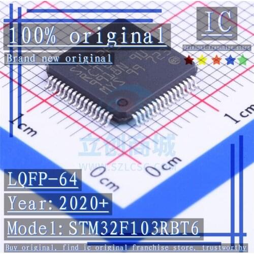2020+ 100% Brand new original 1PCS-5PCS STM32F103RCT6 LQFP-64 Microcontroller chip