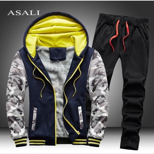 ASALI Men's Hoodies With Fur