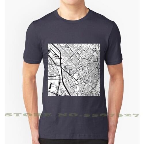 Utrecht Map City Map Poster Black And White , Usa Gift Printable , Modern Map Decor For Office Home Living Room , Map Art , Map