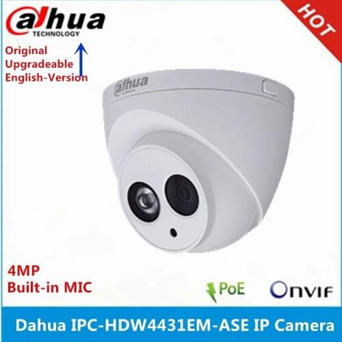 Original Dahua IPC-HFW4631K-I6 6MP IP Camera POE IP67 built-in 6 led IR150M cctv camera with bracket multi-language firmware