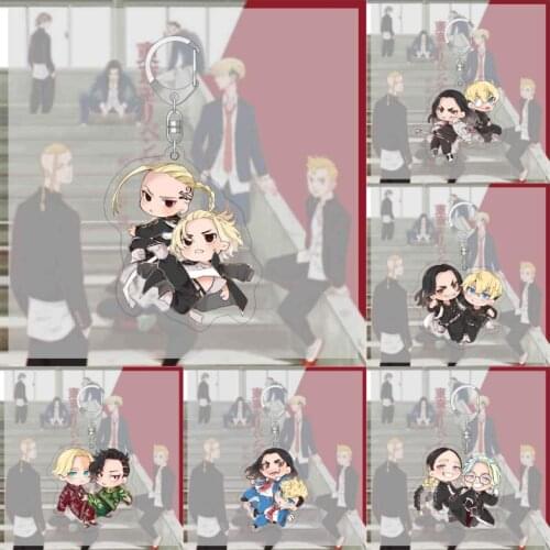 Hot Anime Tokyo Revengers Figure Acrylic Stand Manjiro Ken Takemichi Hinata Atsushi Model Plate Fans Gift Collection Props Gift