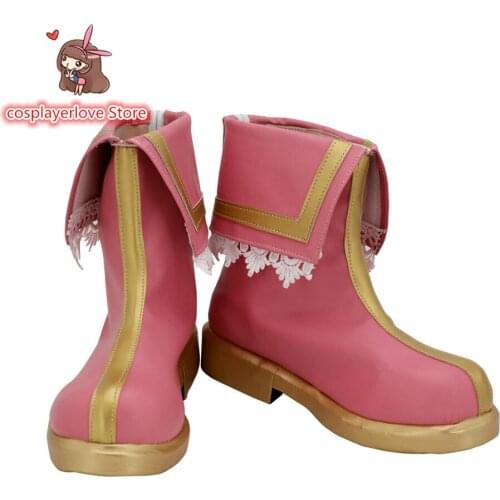 BanG Dream Ushigome Rimi Cosplay Costumes for Halloween Shoes boots custom Made For you