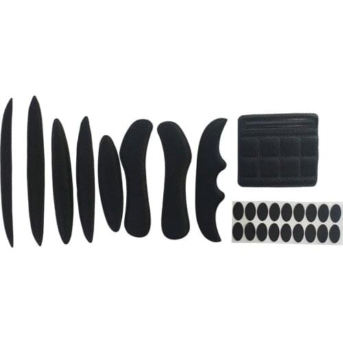 Helmet Padding Kit Universal Foam Pads Set Universal Airsoft Helmet Pads For Bike Motorcycle Cycling Helmet