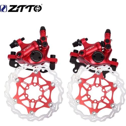 MTB Road Bicycle Oil Disc Brake bike Line Pulling Hydraulic Disc Brake Calipers Front Rear E bike M365 Mountain bike accessories