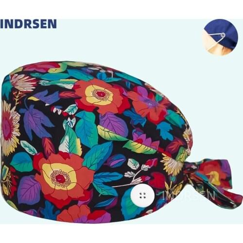 New medici infermiera Caps Indoor dustproof work hat Pet medici Cap/hats Dentist Cap/hats nursing scrubs hat nursing accessories