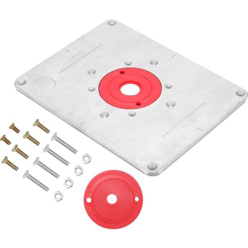 Trimming Machine Flip Panel Woodworking Milling Flip Board Woodworking Router Table Insert Plate Woodworking Tools