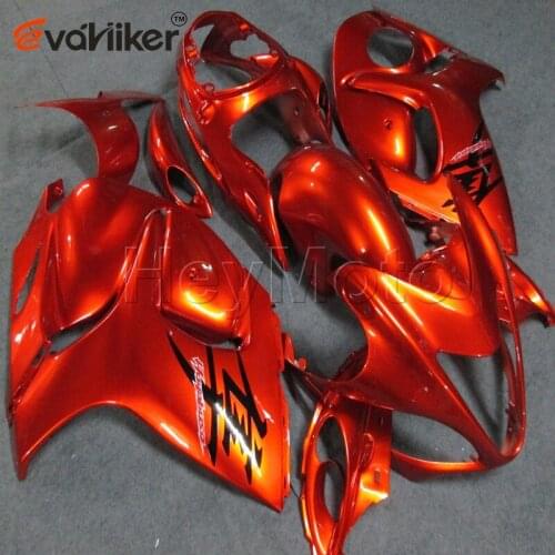 Full fairing kits for GSXR1300 2008 2009 2010 2011 2012 2013 2014 2015 2016 orange ABS plastic motor panels kit Injection mold