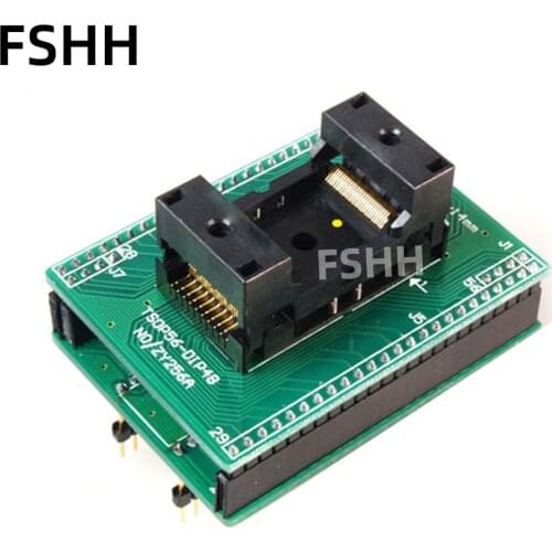 ZY256A ZY256B ZY256C ZY256D Programmer adapter TSOP56 to DIP48 adapter test socket