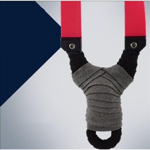 Flat Skin Recurve Slingshot Speed Aiming Sweatband Body Wrap With Rubber Band Outdoor Competitive Hunting Catapult Slingshot