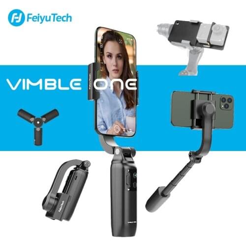 FeiyuTech Vimble One Handheld Gimbal Feiyu Stabilizer For Smartphone Portable Extension Pole Tripod for iPhone Samsung Huawei