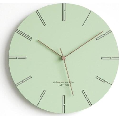 Nordic Clocks Modern Minimalist Creative Wall Clock Living Room Home Decoration Accessories Fashion Hanging Wall Watches