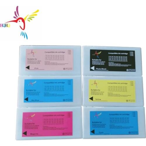 T7811-t7816 200ml 6Colors/Set Ink Cartridges for Fujifilm Frontier-s DX100 With Ink and Chips Compatible Cartridge dx100