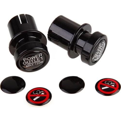 Universal Auto Car 20mm 12V Power Socket Lighter Cigarette Outlet Lighter Cover Cap For Ford/Focus /Fiesta /Mondeo Drop Shipping