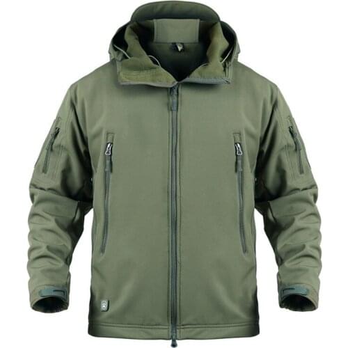 Softshell Waterproof Camouflage Hiking Jackets Outdoor sports Training Shark Skin Jackets Army SWAT Combat Quick Dry Outwear