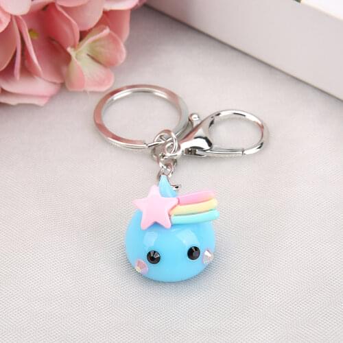 Woman Handbag Keyring Car key chain cute hopechan jewelry gift DIY Key Chains Accessories