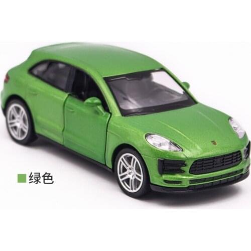 1:36 High simulation MACAN Small SUV Alloy Diecast Car Model Toy With Pull Back For Children Gifts Toy Collection
