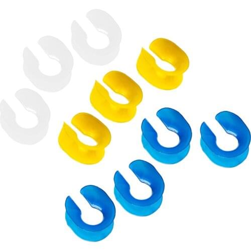 10pcs Plastic Sewing Rope Protective Buckle for Connection Part Wear Resistant