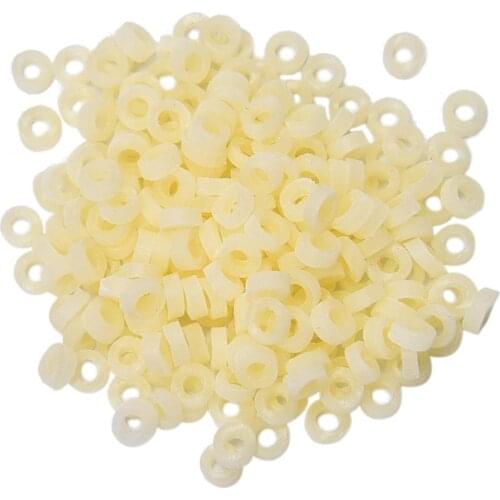 2500 Pcs Rubber Bait Bands for 3mm to 10mm Bloodworm Baits Fishing Elastic Band