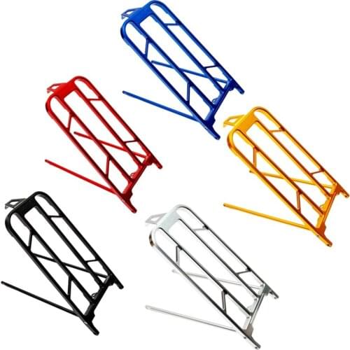 Aceoffix Folding Bike Rear Rack for Brompton Ultralight Aluminum Folding Bikes Rack