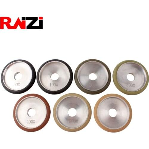 Raizi 4 Inch 12mm Diamond fluting wheels | Stone Grinding Tools Grit 50-3000