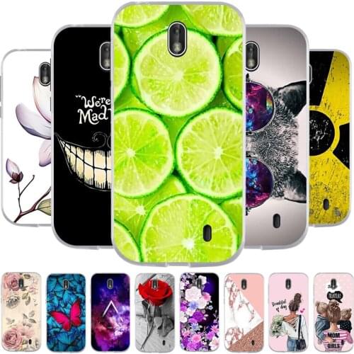 B Case for Nokia 1 Case Silicone TPU Soft Fashion Funda for Nokia1 Nokia 1 2018 Capa Phone Case for Nokia 1 Cover Protective