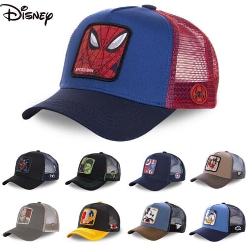 New Brand Disney Minnie Mickey Snapback Cotton Baseball Cap Men Women Hip Hop Dad Mesh Hat Trucker Hat Dropshipping