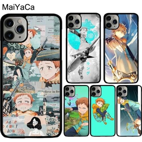 MaiYaCa Seven Deadly Sins King Case For iPhone 12 mini 11 Pro Max XR 6S 7 8 Plus X XS Max SE 2020 Back Cover