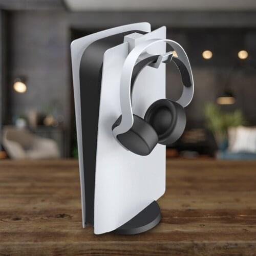 New For PS5 Headset Stand Holder For Pulse 3D Headphone Hanger For PS5 Earphone Stander Rack Mount Holder Hook Game Accessories