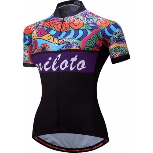 Short Sleeve Cycling Jersey Women Breathable mtb Bike Jersey Shirt Quick Dry Riding Cycling Clothing Bicycle Clothes
