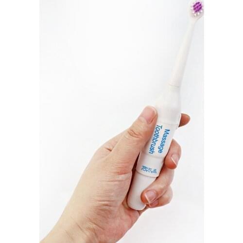 Adult Electric Toothbrush Battery Operated Moto Vibration With 3pcs Replace Toothbrush Head Oral Hygiene Health Products