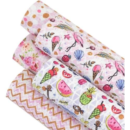 HSDLeather 20x34cm hsd-design series Synthetic Leather DIY Decorative Sewing Garment Knotbow Bag Crafts