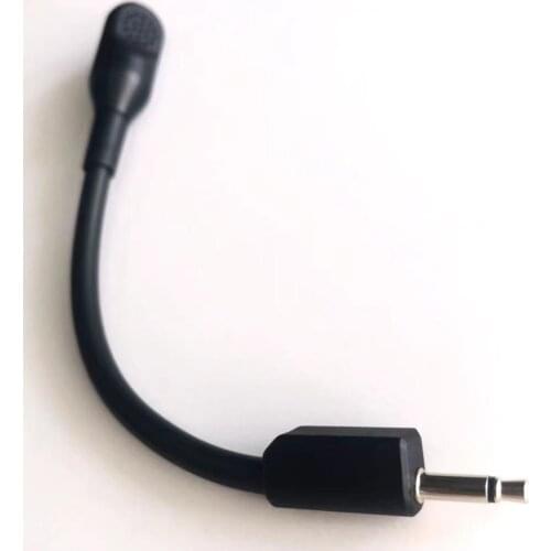 Mic Microphone for Razer BlackShark V2 and V2 Pro Wireless Gaming Headset 3.5mm Detachable Game Boom Microphone with Foam