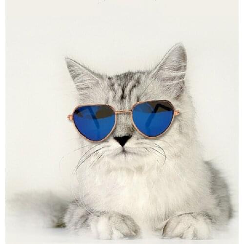2020 New Arrival 9 Colors Cat Dog Pet Glasses Cute Eye-wear Pet Sunglasses Cool Pets Photos Props Accessories