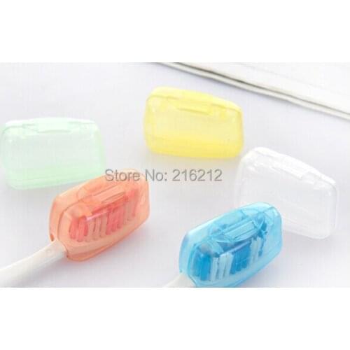 New Arrive Portable Toothbrush Cover Holder Travel Hiking Camping Brush Cap Case