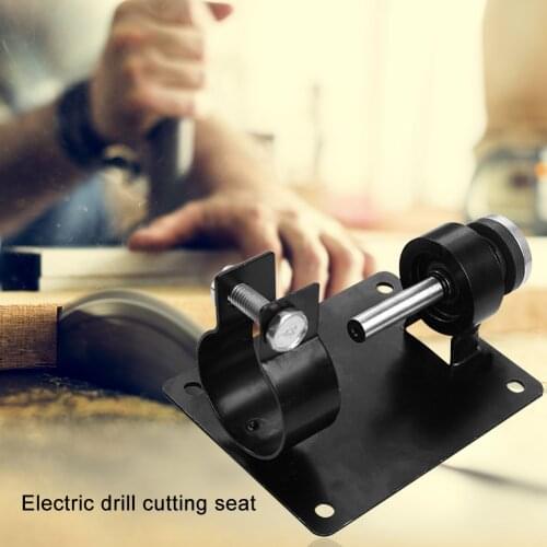 Electric Drill Cutting Seat Stand Holder Set with Wrench for Polishing Grinding Polishing Grinding Bracket Seat Stand
